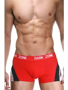 Darkzone Kırmızı Parçalı Desenli Erkek Boxer - DZN4106