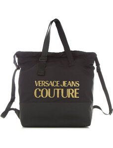 Versace Jeans Couture Erkekler İçin Sırt Çantaları Outlet’te İndirimli Satış, Siyah, Naylon, 2024