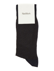 NetWork Lacivert Kahverengi Erkek Çorap