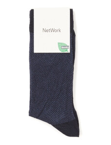 NetWork Lacivert Erkek Bambu Çorap