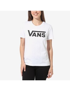 Vans Flying V Crew Kadın Beyaz T-Shirt.VN0A3UP4WHT1.-