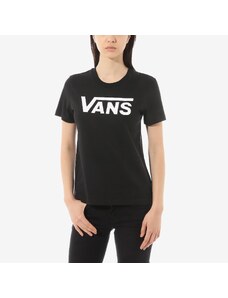 Vans Flying V Crew Kadın Siyah T-Shirt.VN0A3UP4BLK1.-
