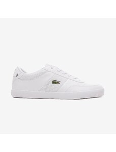 Lacoste Court-Master 0120 1 Cma Erkek Beyaz Deri Sneaker.740CMA0014.21G