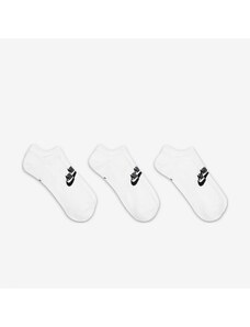 Nike Sportswear Everyday Essential Unisex 3'lü Beyaz Çorap.DX5075.100