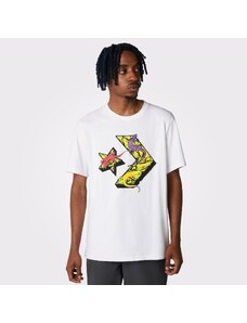 Converse Star Chevron Lizard Graphic Erkek Beyaz T-Shirt.10023784.102