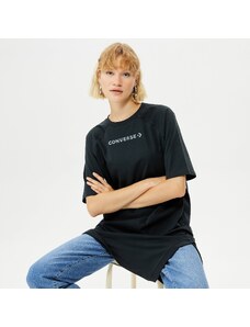 Converse Twisted Knit Kadın Siyah T-Shirt.10023735.001