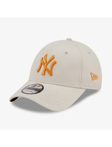 New Era New York Yankees League Essential Unisex Krem Şapka.60284856.-
