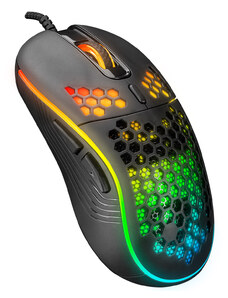 Everest Sm-g66 X-hole Usb Siyah 7d Optik 8000dpi Led Işıklı Gaming Oyuncu Mouse