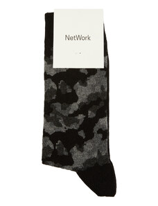 NetWork Siyah Lacivert Erkek Çorap