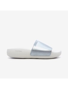 Skechers Hyper Slide - Shine On Kadın Gri Sandalet.140431.SIL
