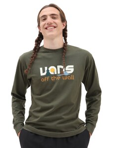 Vans Coastal Vintage Erkek Haki T-Shirt.34-VN00004QKCZ1.-