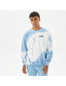 Fifty Pieces Erkek Mavi Batik Oversize Sweatshirt.34-6F044B.253