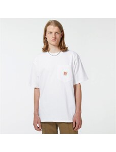 Converse Pocket Erkek Beyaz T-Shirt.10022931.102