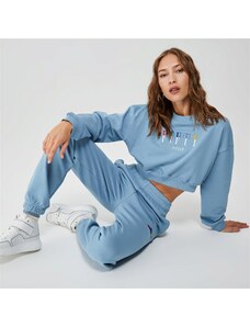 Fifty Pieces Kadın Mavi Crop Sweatshirt.34-6F0073.237