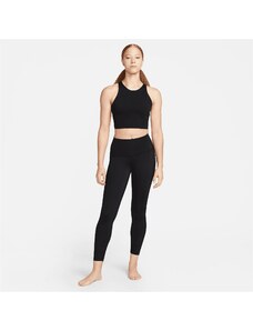 Nike Yoga Dri-Fit Luxe Crop Tank Kadın Siyah Kolsuz T-Shirt