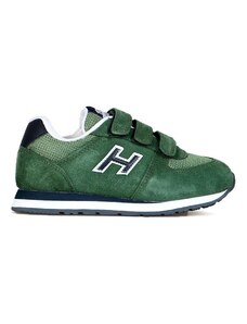 Hammer Jack Yeşil Çocuk Deri Sneaker PERU F