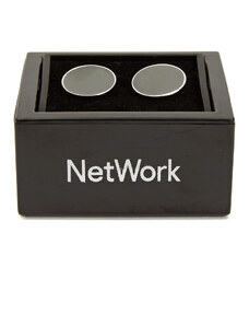 NetWork Silver Siyah Kol Düğmesi