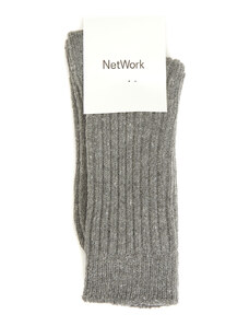 NetWork Gri Kadın Çorap