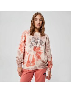Fifty Pieces Kadın Gül Kurusu Batik Oversize Sweatshirt.34-6F043B.254