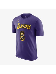 Nike LeBron James Los Angeles Lakers Statement Edition Erkek Mor T-Shirt.DV5778.504