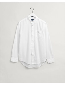 Gant Erkek Beyaz Regular Fit Düğmeli Yaka Broadcloth Gömlek