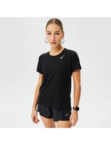 Nike Dri-Fit Race Kadın Siyah T-Shirt