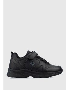 PEPINO Siyah Deri Sneaker