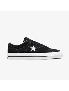 Converse One Star Pro Low Unisex Siyah Deri Sneaker.171327C.001