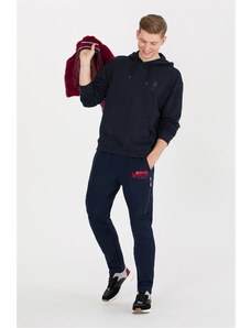 U.S. Polo Assn. Erkek Lacivert Kapüşonlu Comfort Sweatshirt