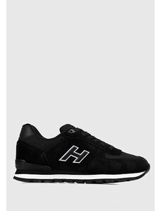 Hammer Jack Peru Siyah-Beyaz Deri Erkek Sneaker