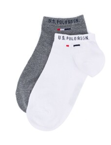 U.S. Polo Assn. Erkek 2'li Patik Çorap