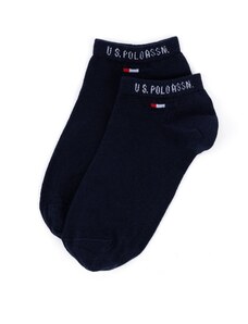 U.S. Polo Assn. Erkek 2'Lİ Lacivert Patik Çorap