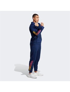adidas Train Icon 3 Stripes Hoodie Erkek Lacivert Sweatshirt.34-IC5494.-