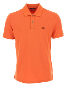 C.P. Company Erkekler İçin Polo Tişörtler, Polo Gömlekler, Baskılı Tişörtler, Tuğla rengi, Pamuk, 2024, M S XL