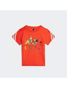 adidas x Disney Mickey Mouse Çocuk Turuncu T-Shirt.HS1144.-