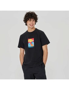 Converse Layers Of Earth Erkek Siyah T-Shirt.10024590.001