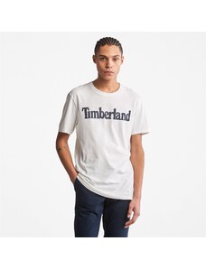 Timberland Kennebec Linear Erkek Beyaz T-Shirt.34-TB0A2C311001.-