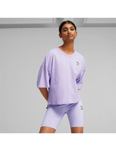 Puma Dare To Feelin Xtra Oversized Kadın Mor T-Shirt.34-539738.25