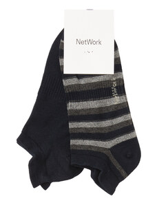 NetWork Lacivert Antrasit 2'Li Çorap Set