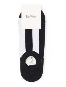 NetWork Lacivert Beyaz Erkek Bambu Çorap