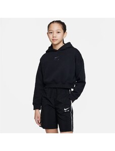 Nike Sportswear Air Crop Hoodie Çocuk Siyah Sweatshirt