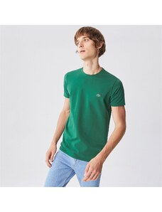 Lacoste Erkek Slim Fit Bisiklet Yaka Yeşil T-Shirt.100-TH0998.132