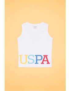 U.S. Polo Assn. Çocuk Beyaz Atlet Tişört