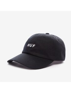 Huf Essentilals Logo Erkek Siyah Şapka
