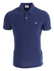 Brooksfield Erkekler İçin Polo Tişörtler, Polo Gömlekler, Baskılı Tişörtler, Uranos Blue, Pamuk, 2024, XL XXL