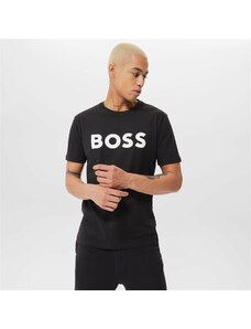 Boss Thinking Erkek Siyah T-Shirt