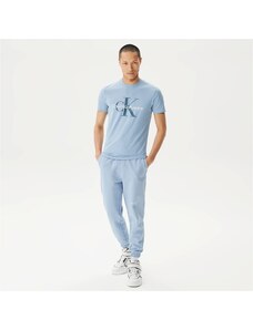 Calvin Klein Jeans Stacked Logo Erkek Mavi Pantolon