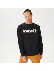 Timberland Wwes Crew Neck Erkek Siyah Sweatshirt.34-TB0A27HC0011.-