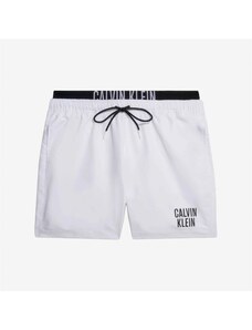 Calvin Klein Medium Double Wb-Nos Erkek Beyaz Mayo Şort.34-KM0KM00740.YCD