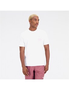 New Balance Essentials Always Erkek Beyaz T-Shirt.MT31562-WT.100